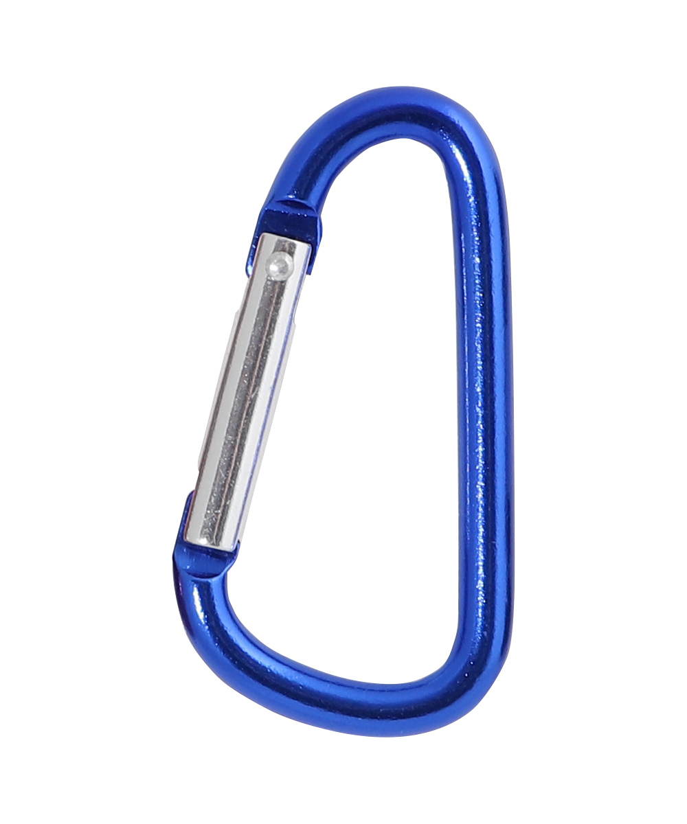 57mm Aluminium carabiner, Blue