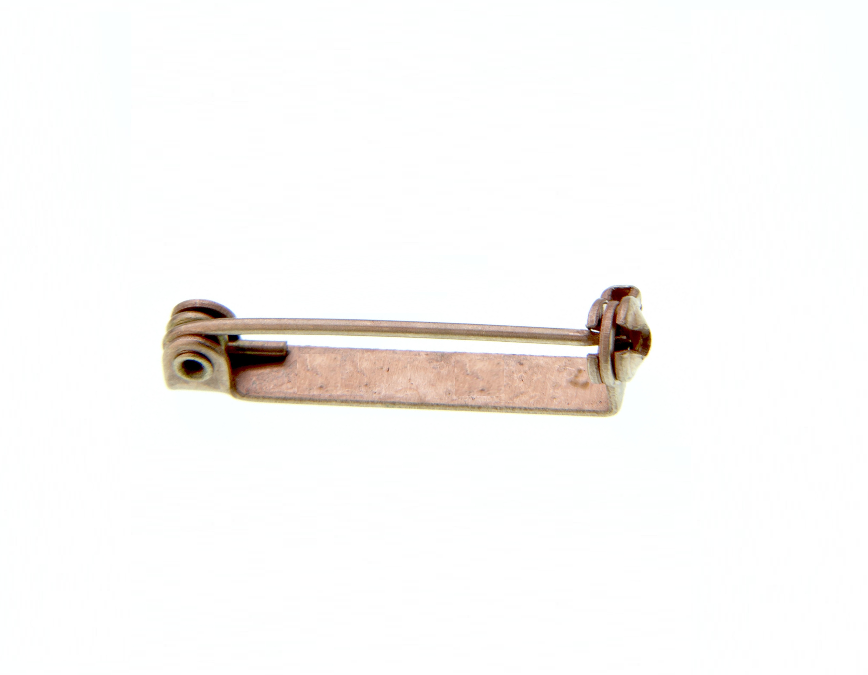 25mm Steel Brooch Pin Copper Coated