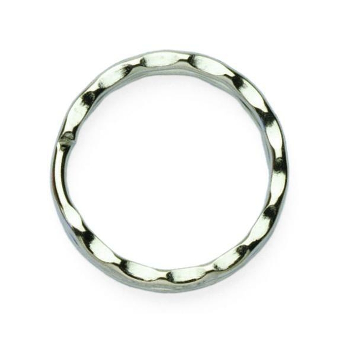 30mm Ripple Splitring Nickel Plated