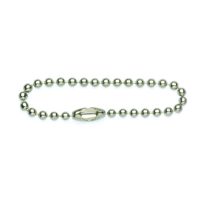 Ball Chain Manufacturing #3 Stainless Steel Key Chains - 4.5 inch Length