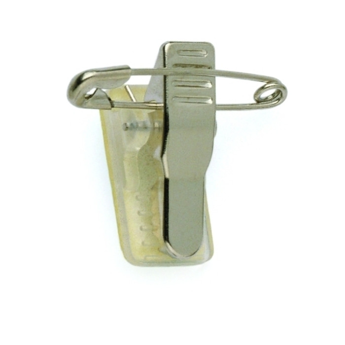 Budget Metal/Plastic Self Adhesive combi clip 23x12 base