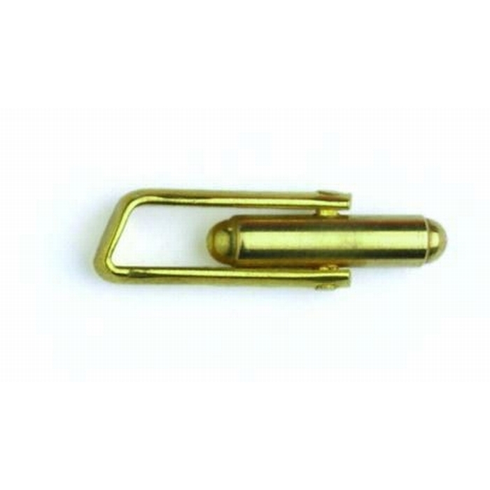 Brass Cufflink With Angle Frame