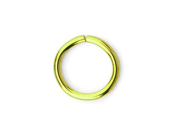 12.7 X 1.5 mm Jump Ring Gilt