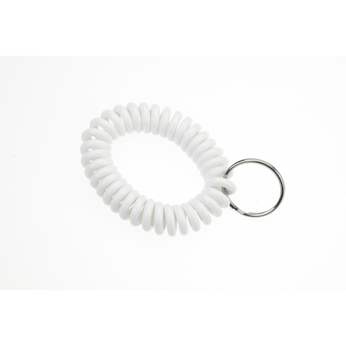 Plastic Wrist Coil With 25mm Splitring White