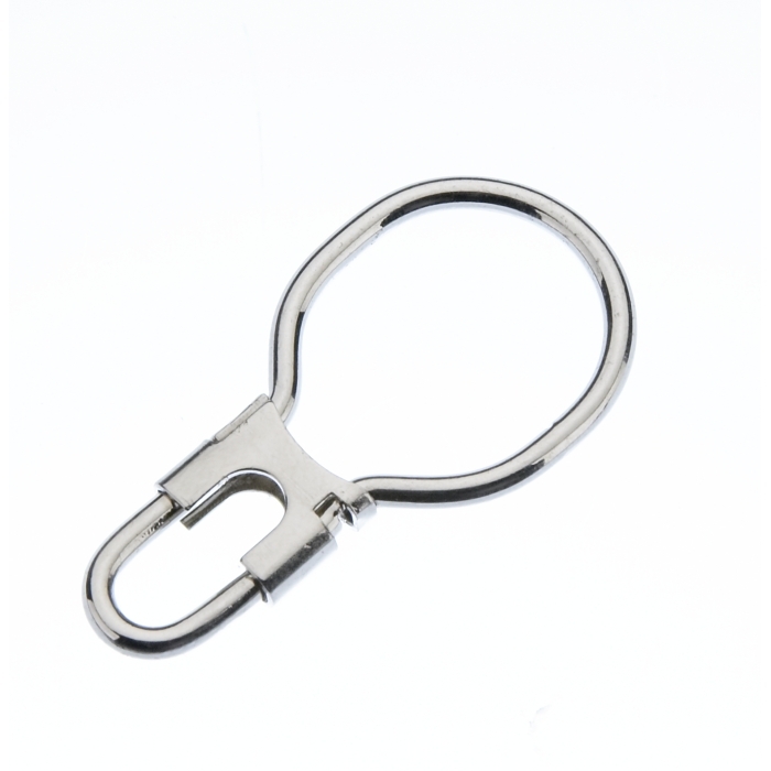 Locking Wire Keyring 48mm Nickel Plated **From £6.00/100**
