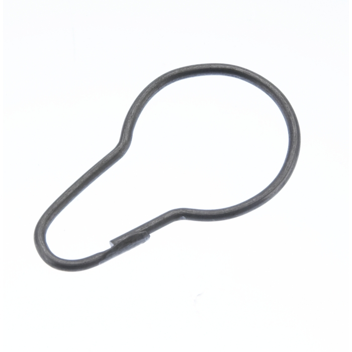 47mm Wire Keyring / Golf Towel Clip Nickel Plated