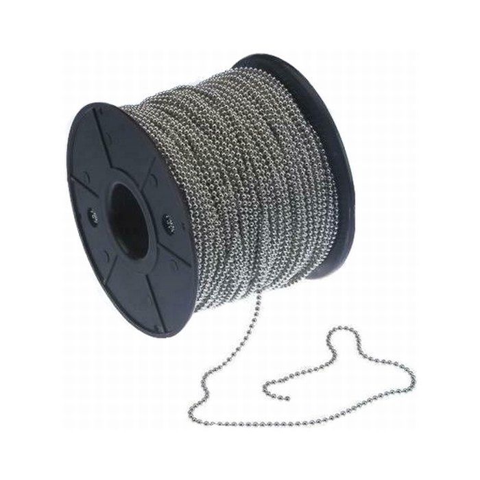 2.4mm Ball Chain Tin Plated Priced per meter min 100m