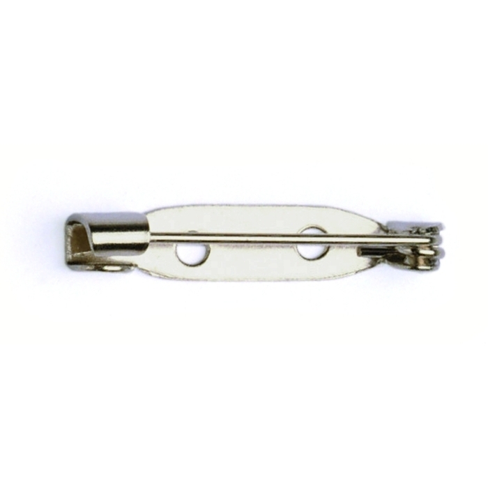 30mm Brooch Pin With Fold Over Catch Nickel Plated **From £1.74/100**