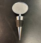 Wine Stopper with 40mm x 30mm double sided recess